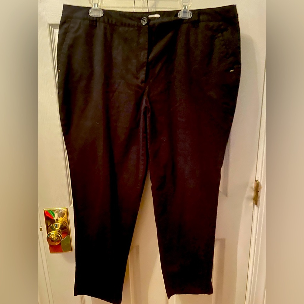 Classic Black Women's Dress Pants - Tailored Comfort